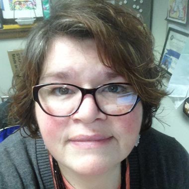 Selfie of Angi Aldrich. Courtesy of Angi Aldrich.