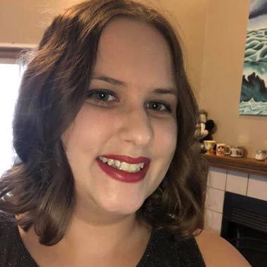 Selfie of Amanda Dunn. Courtesy of Amanda Dunn.